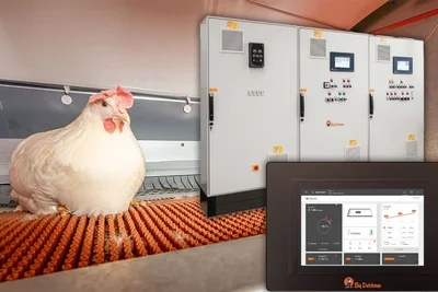 The house under control: ViperTouch controller and control cabinet – a well-coordinated team.