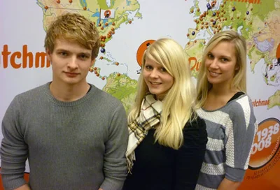 Three Big Dutchman trainees are very enthusiastic about their foreign exchange internships. Three Big Dutchman trainees are very enthusiastic about their foreign exchange internships.